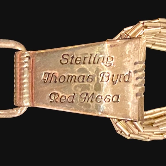💕💕💕Thomas Byrd Red Mesa turquoise necklace - Picture 3 of 13